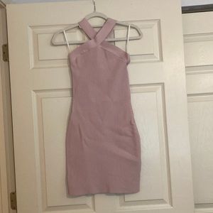 Aritzia sculpt knit criss cross dress